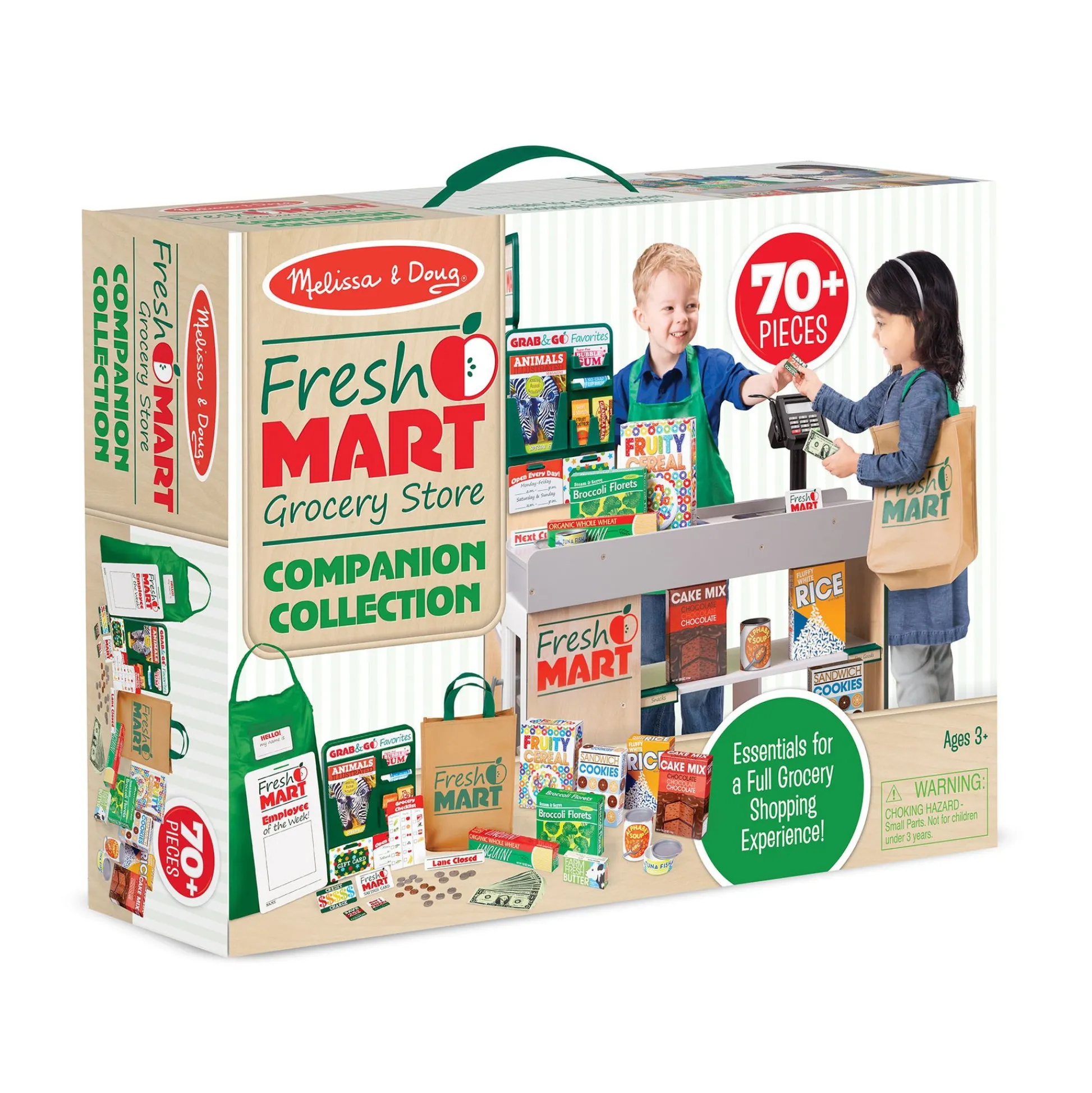 Educators Resource Melissa & Doug Fresh Mart Grocery Store Accessory Set* Kitchens & Play Food|Dress Up