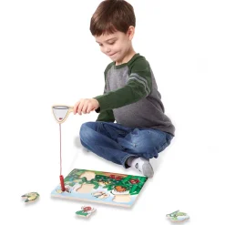Educators Resource Melissa & Doug Garden Bug Magnetic Wooden Puzzle - 10 pc* Puzzles