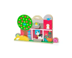 Educators Resource Melissa & Doug GO TOTs Barnyard Tumble – Interactive Farm Play Set* Preschool Vehicles|Preschool Education Toys & Activities