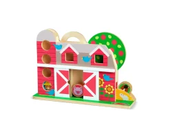 Educators Resource Melissa & Doug GO TOTs Barnyard Tumble – Interactive Farm Play Set* Preschool Vehicles|Preschool Education Toys & Activities
