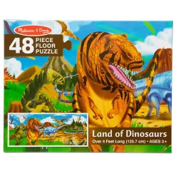 Educators Resource Melissa & Doug Land of Dinosaurs Floor Puzzle - 48 pc* Puzzles