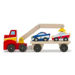 Educators Resource Melissa & Doug Magnetic Car Loader - Colorful Wooden Toy Set* Preschool Vehicles|Preschool Education Toys & Activities