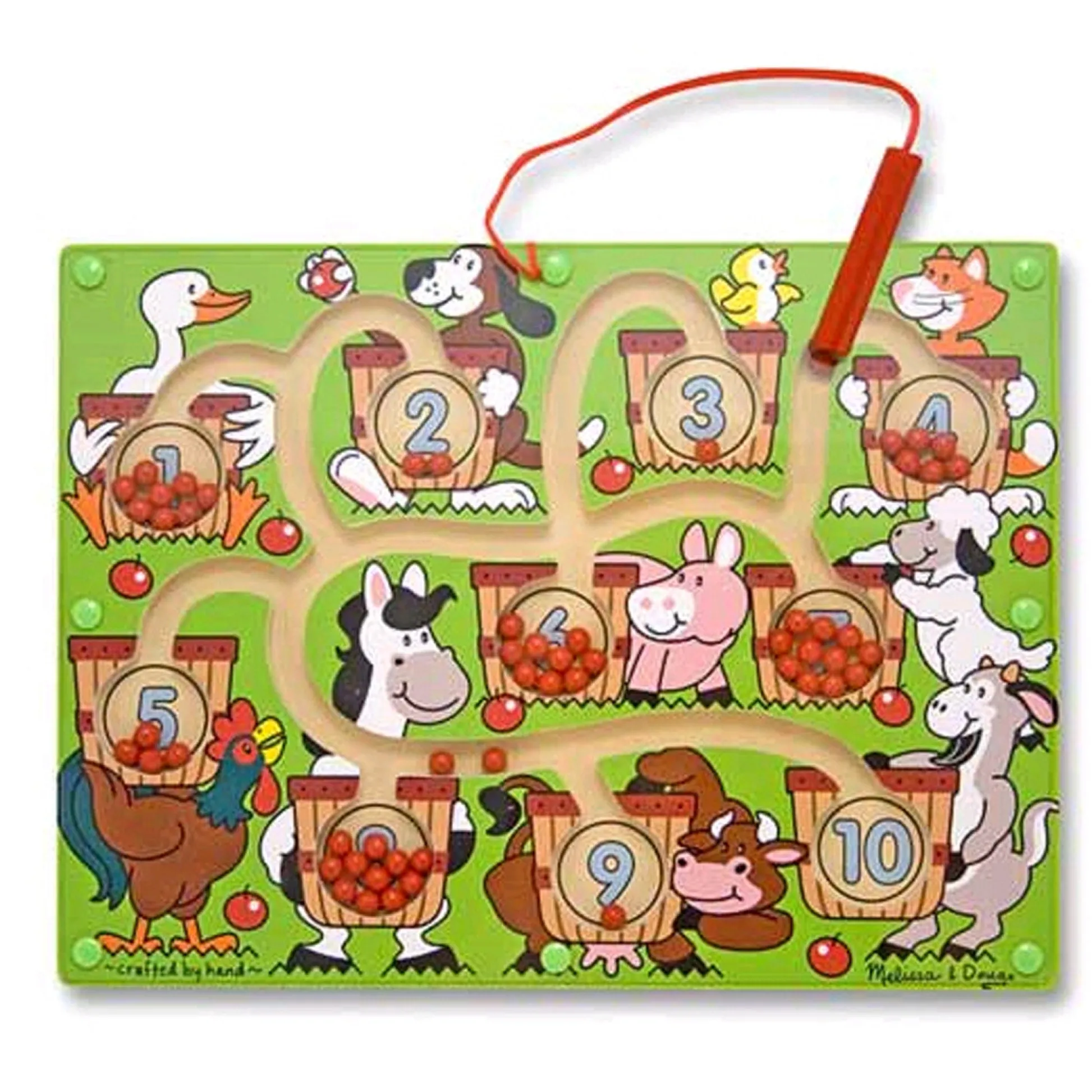 Educators Resource Melissa & Doug Magnetic Wand Number Maze - Educational Counting Toy* Preschool Education Toys & Activities
