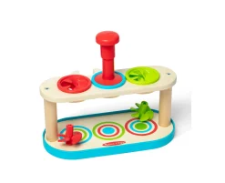 Macy's - Supplier Melissa & Doug Match & Push Spinning Tops - Colorful Learning Toy* Preschool Education Toys & Activities