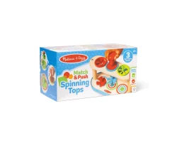 Macy's - Supplier Melissa & Doug Match & Push Spinning Tops - Colorful Learning Toy* Preschool Education Toys & Activities