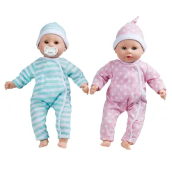 Educators Resource Melissa & Doug Mine to Love Twins Luke & Lucy - 15 inch Dolls* Baby Dolls|Stuffed Animals & Plush Toys