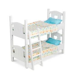 Educators Resource Melissa & Doug Mine to Love Wooden Doll Bunk Bed Playset* Doll Houses, Furniture & Accessories|Stuffed Animals & Plush Toys