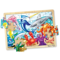 Educators Resource Melissa & Doug Ocean Expedition Wooden Jigsaw Puzzle - 24pc* Puzzles