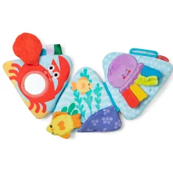 Educators Resource Melissa & Doug Ocean Tummy Time Triangle – Engaging Infant Playmat* Developmental Toys
