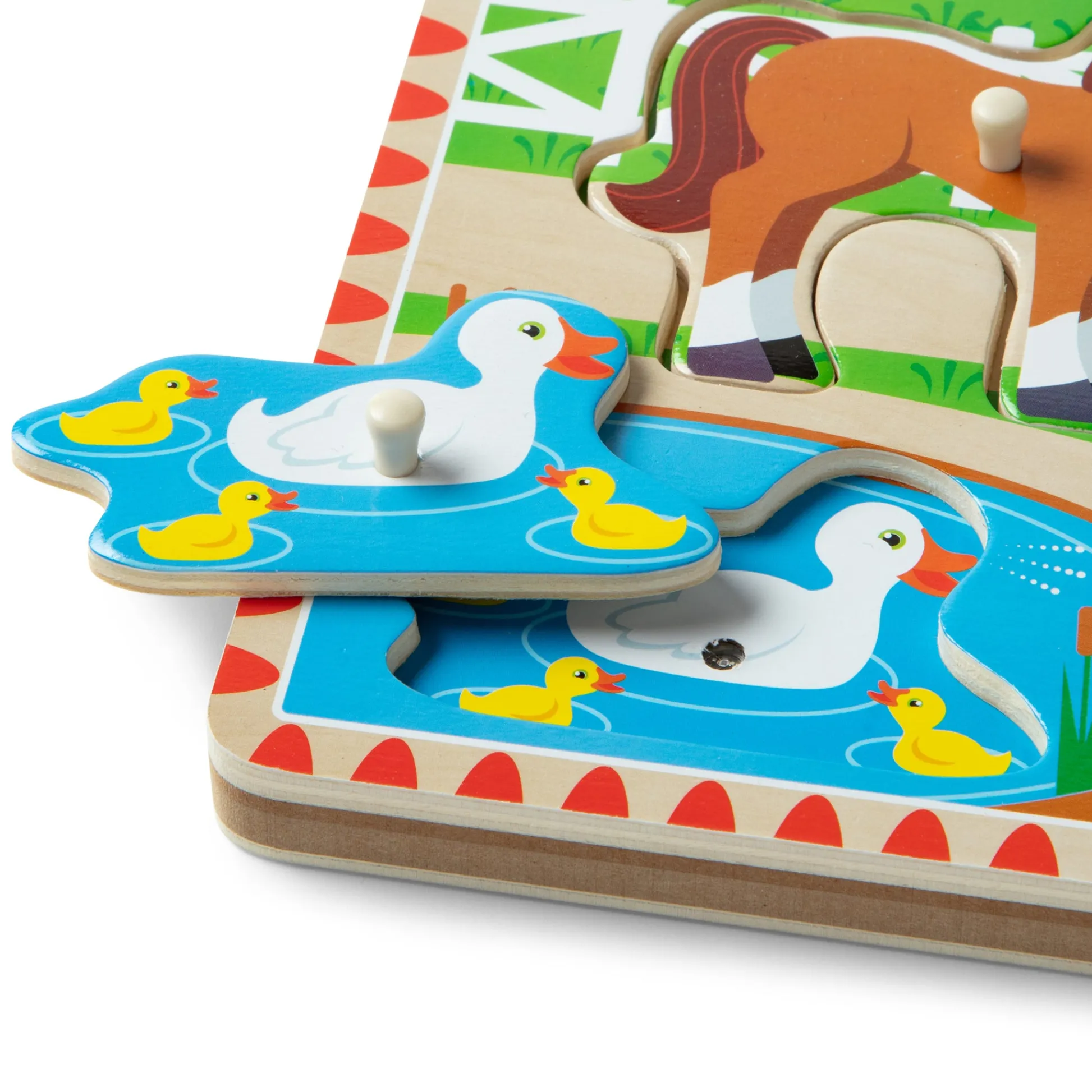 Educators Resource Melissa & Doug Old MacDonald's Farm Sound Puzzle - 8 Pieces* Puzzles
