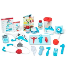 Educators Resource Melissa & Doug 25-Piece Get Well Doctor's Kit Play Set* Tools & Workshops|Dress Up