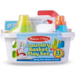 Educators Resource Melissa & Doug 11-Piece Laundry Basket Play Set* Tools & Workshops|Dress Up