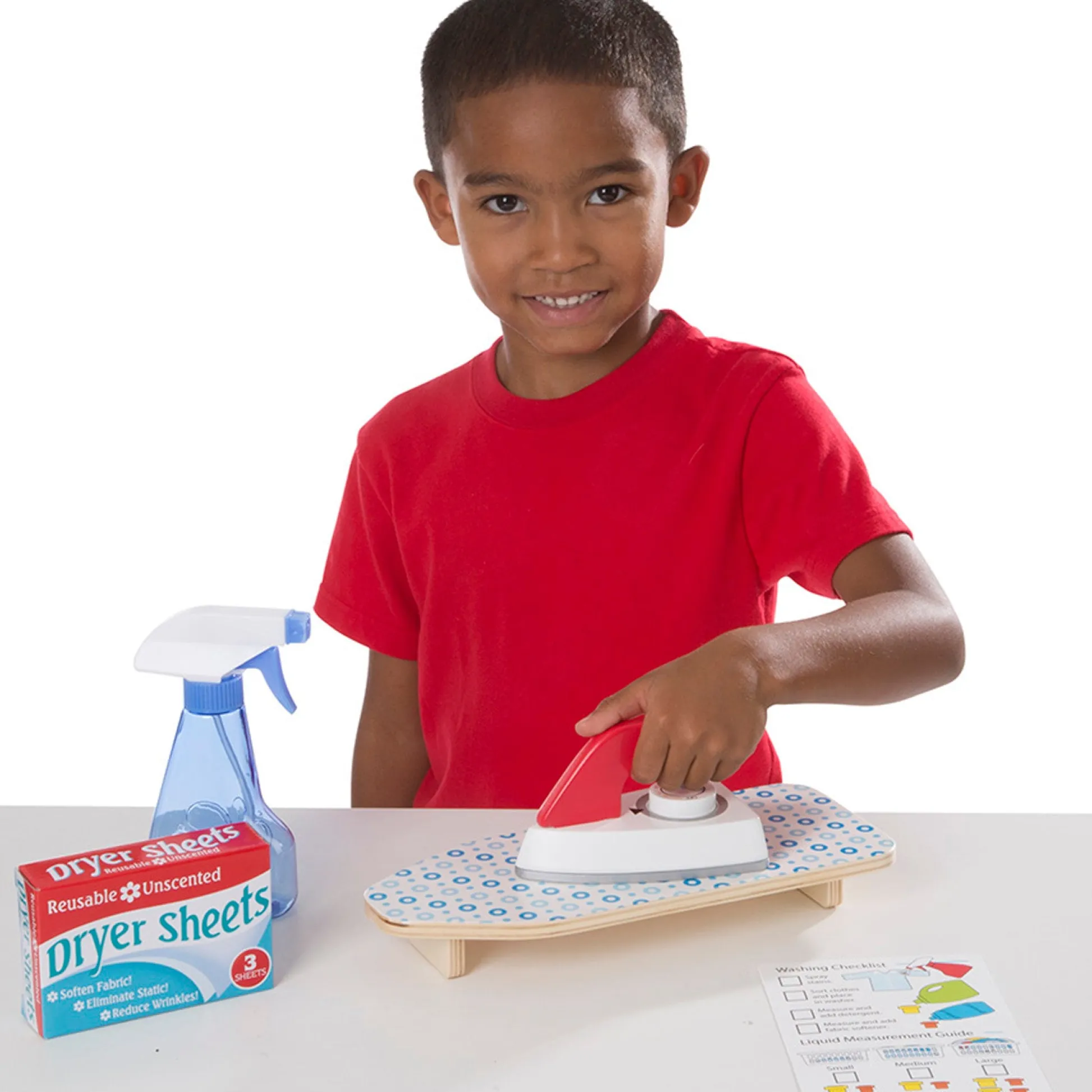 Educators Resource Melissa & Doug 11-Piece Laundry Basket Play Set* Tools & Workshops|Dress Up