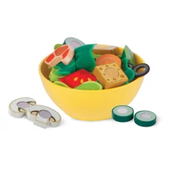 Educators Resource Melissa & Doug 52-Piece Slice & Toss Salad Playset* Kitchens & Play Food|Dress Up