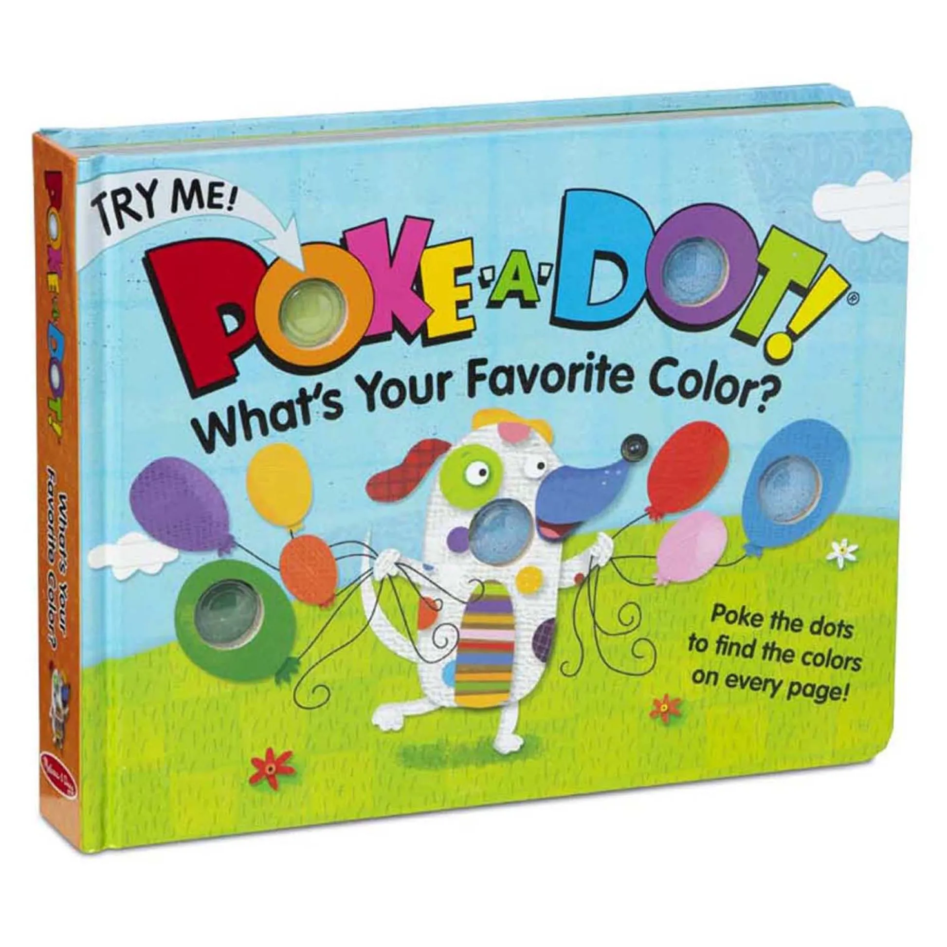 Educators Resource Melissa & Doug Poke-A-Dot! - What's Your Favorite Color? - Interactive Board Book*Kids Kids Books|Board Books