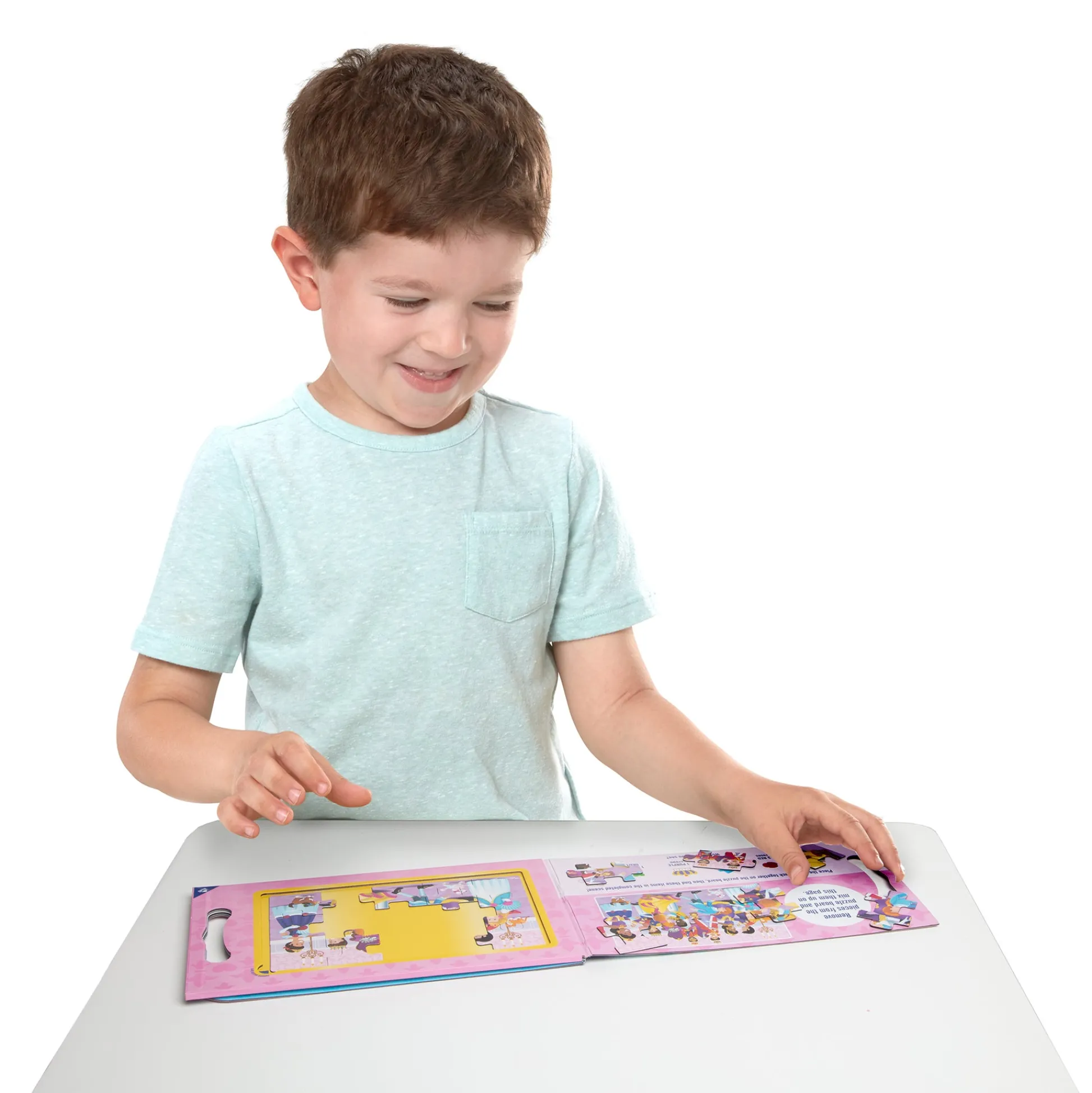 Educators Resource Melissa & Doug Princess 2-Pack Take Along Magnetic Jigsaw Puzzles – 15 pc* Puzzles