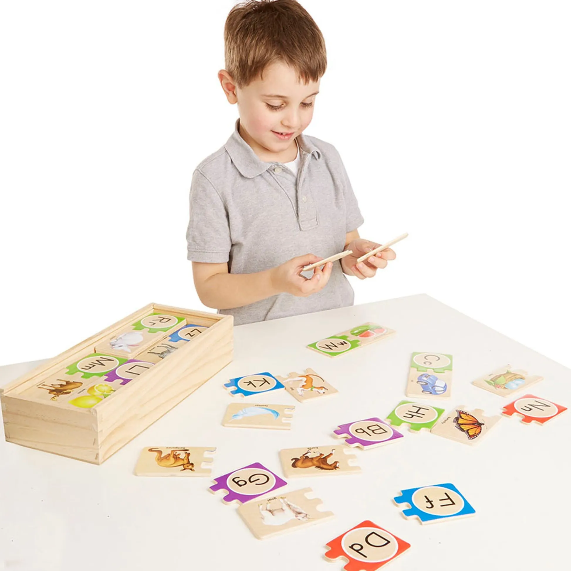 Educators Resource Melissa & Doug Self-Correcting Wooden Number Puzzles - Engaging Counting Game* Puzzles|Preschool Education Toys & Activities