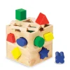 Educators Resource Melissa & Doug Shape Sorting Cube - Educational Classic Wooden Toy* Preschool Education Toys & Activities