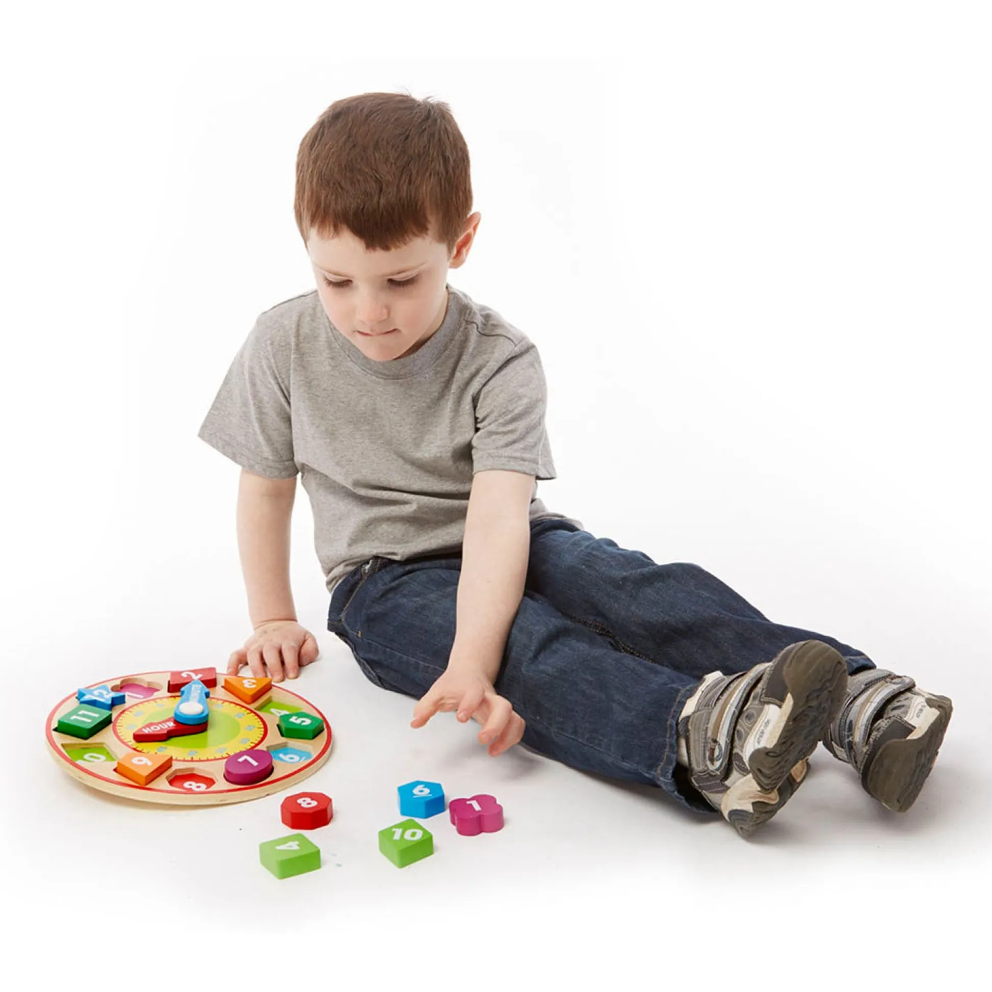 Educators Resource Melissa & Doug Shape Sorting Clock - Interactive Educational Toy* Preschool Education Toys & Activities