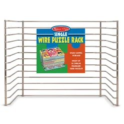 Educators Resource Melissa & Doug Sturdy Metal Puzzle Storage Rack* Puzzles