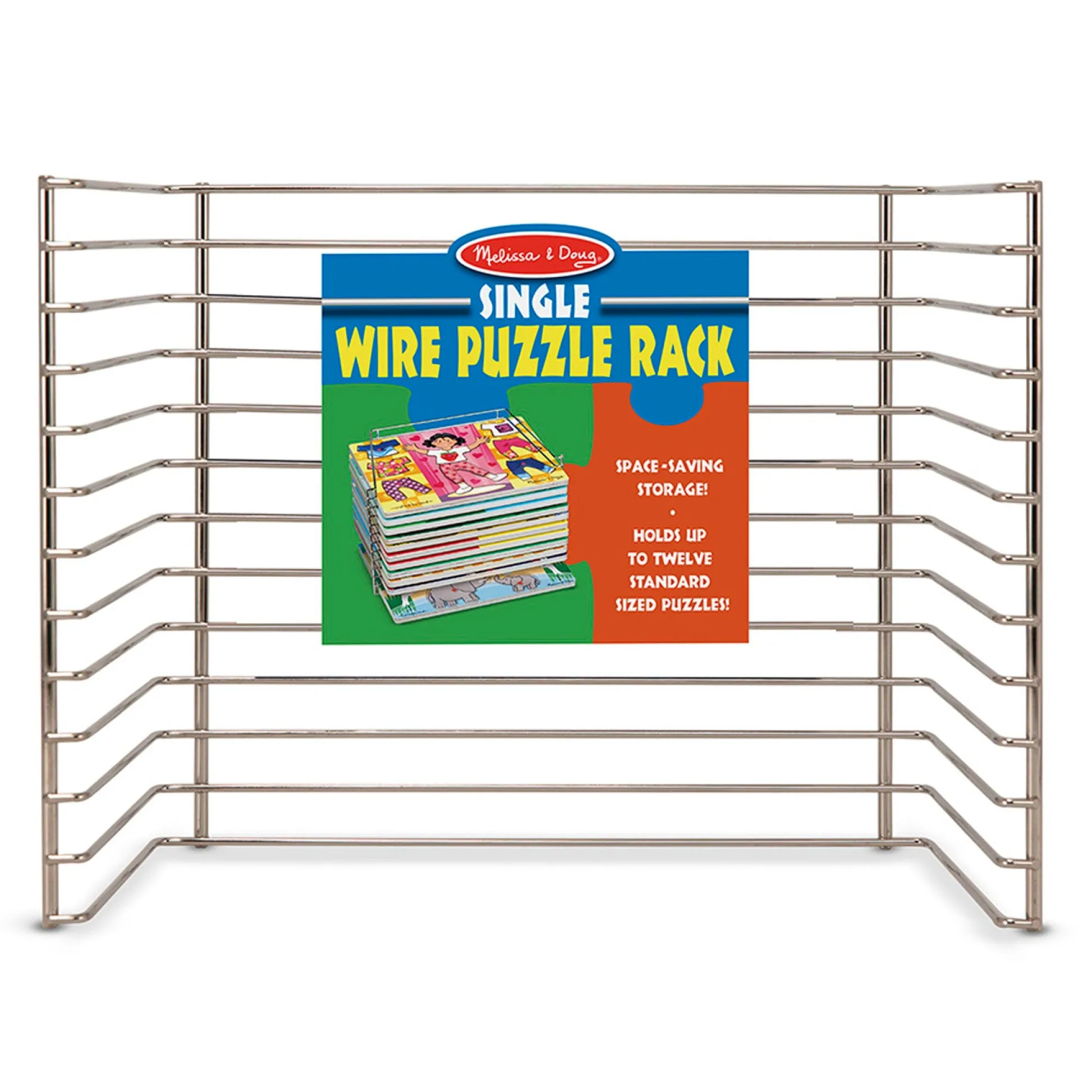 Educators Resource Melissa & Doug Sturdy Metal Puzzle Storage Rack* Puzzles