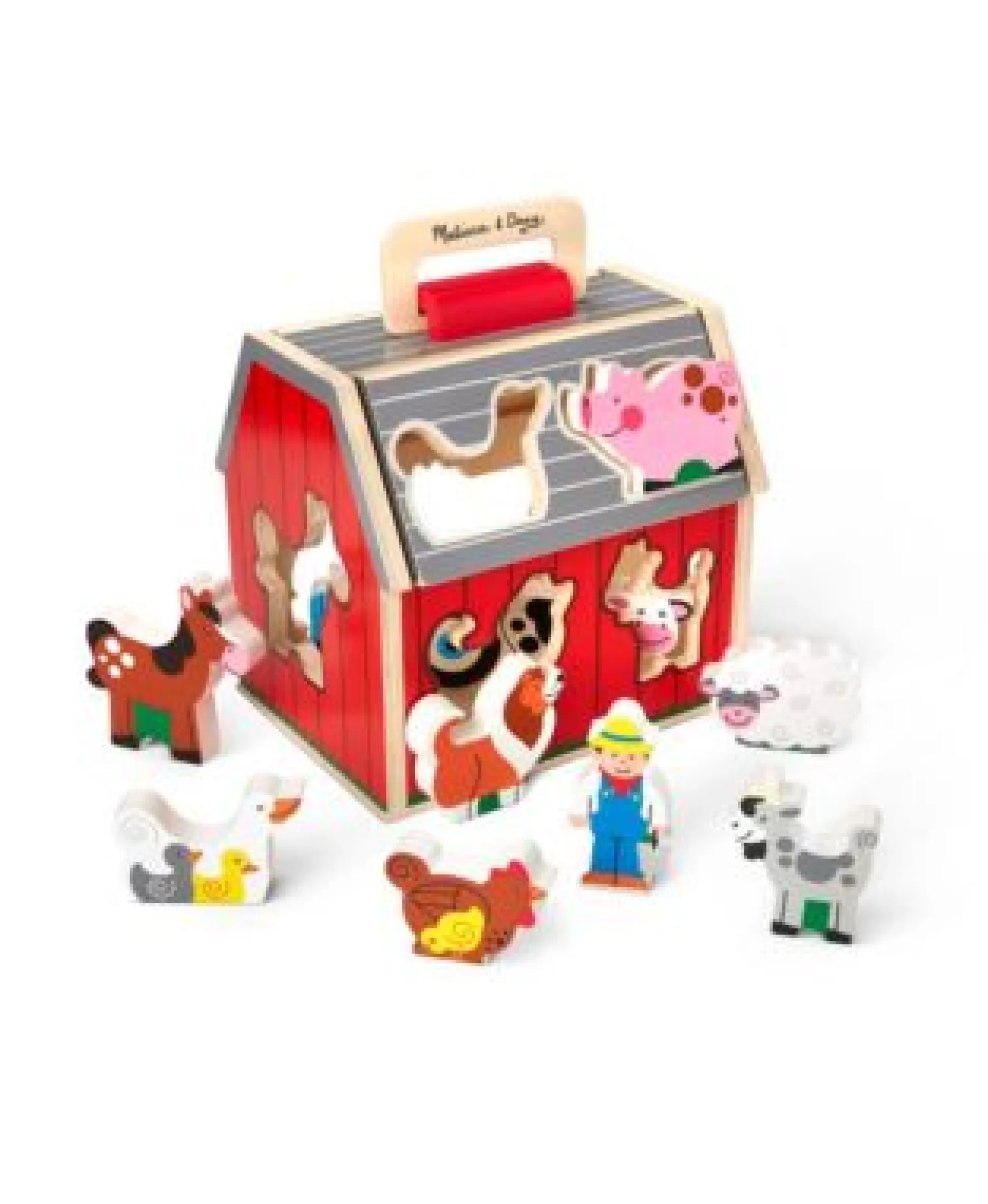 Educators Resource Melissa & Doug Take Along Sorting Barn - Interactive Farm-Themed Toy* Preschool Education Toys & Activities|Preschool Vehicles