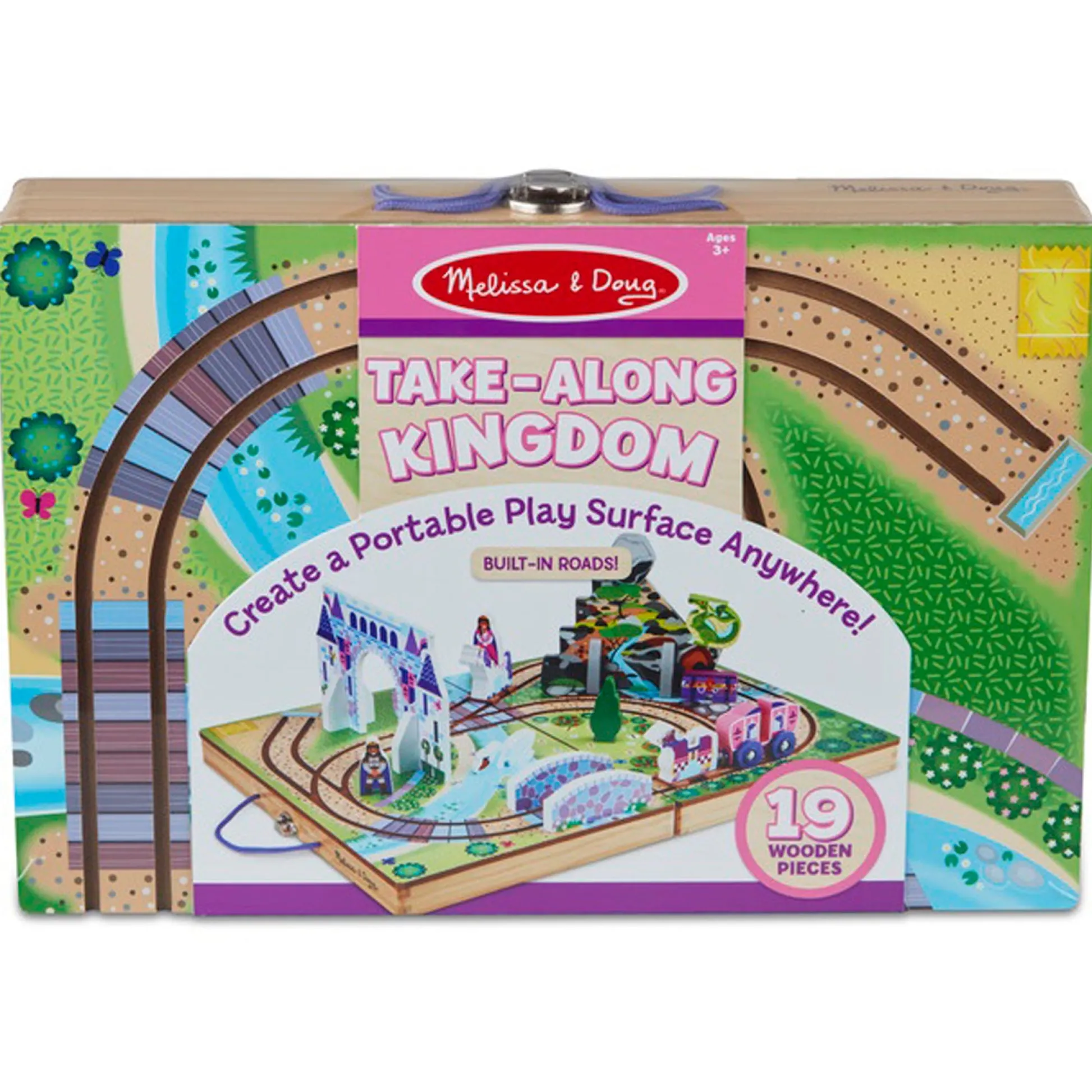 Educators Resource Melissa & Doug Take-Along Kingdom - Portable Royal Playset* Preschool Education Toys & Activities|Preschool Figures & Playsets