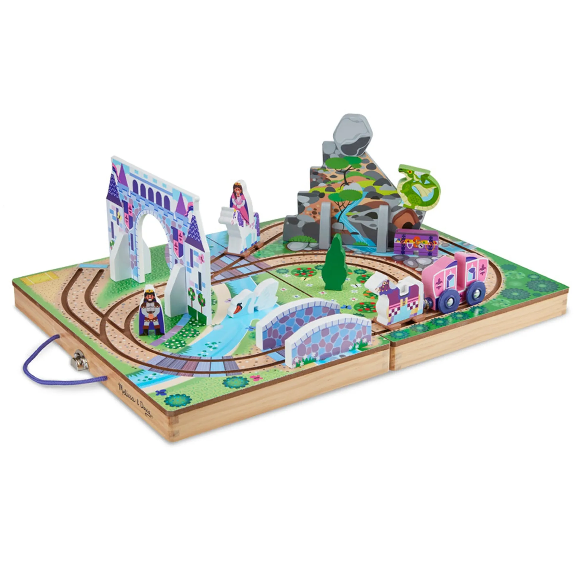 Educators Resource Melissa & Doug Take-Along Kingdom - Portable Royal Playset* Preschool Education Toys & Activities|Preschool Figures & Playsets