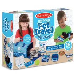 Educators Resource Melissa & Doug Tote & Tour Pet Travel Play Set* Animal Figures|Dress Up