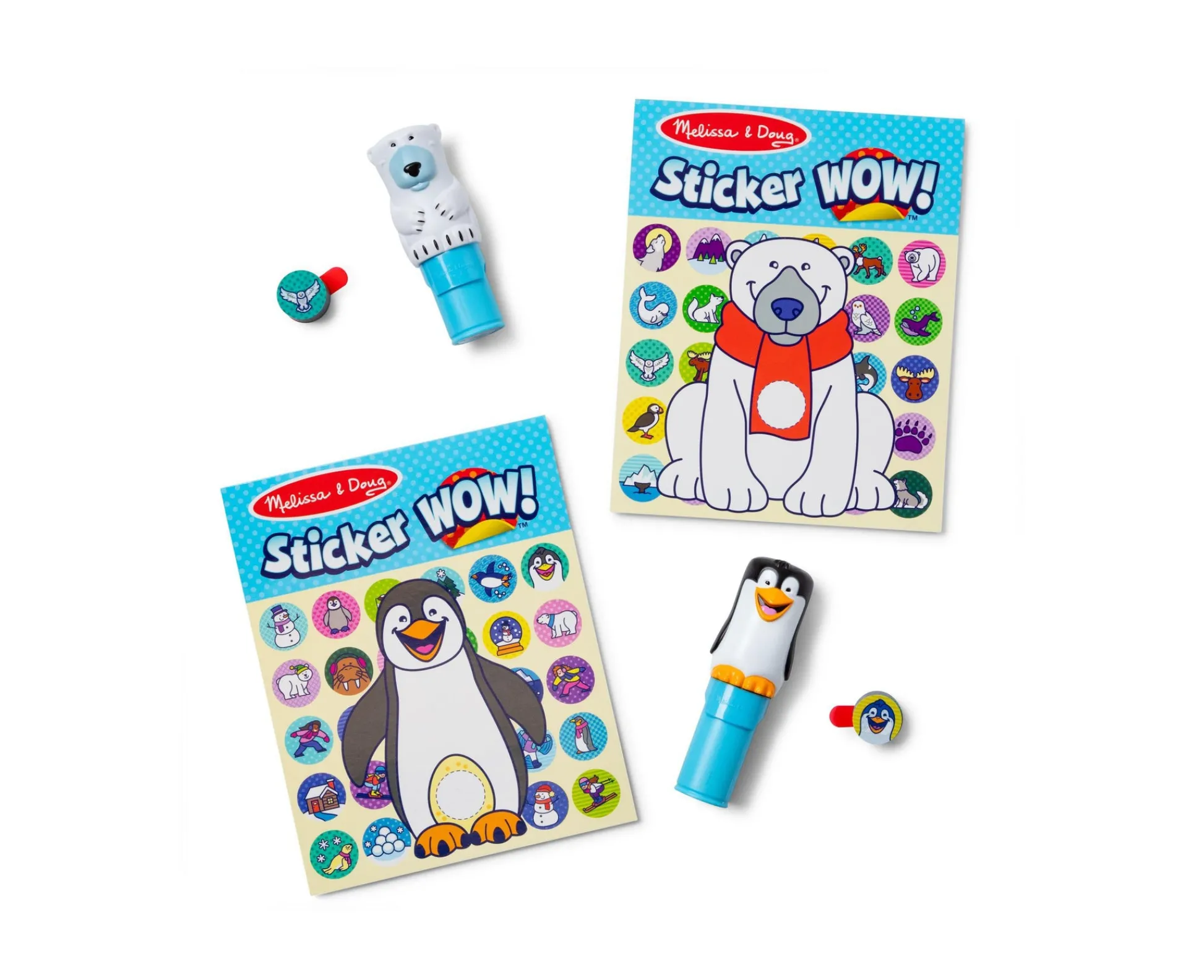 Macy's - Supplier Melissa & Doug Winter Fun Sticker Wow Activity Pad - Polar & Penguin* Crafts & Activities