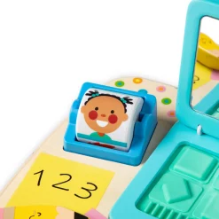 Educators Resource Melissa & Doug Work & Play Desktop Activity Board - Interactive Toddler Toy* Preschool Education Toys & Activities