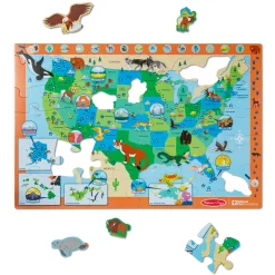 Educators Resource Melleysa & Doug USA National Parks 45 pc Floor Puzzle* Puzzles