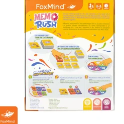 Flat River Group Memo Rush - FoxMind Matching Memory Emotion Game for Family Game Night* Family & Entertainments Games|Social & Emotional Skills