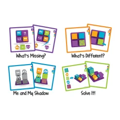 AreYouGame Mental Blox Jr. - Early Logic 3D Puzzle and Building Game* Toddler & Preschool Games & Puzzles|Puzzles