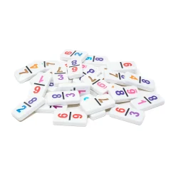 AreYouGame Mexican Train Deluxe Dominoes Set with Bonus Chickenfoot Game* Dominoes & Tiles Games