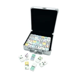 AreYouGame Mexican Train Deluxe Dominoes Set by University Games* Dominoes & Tiles Games