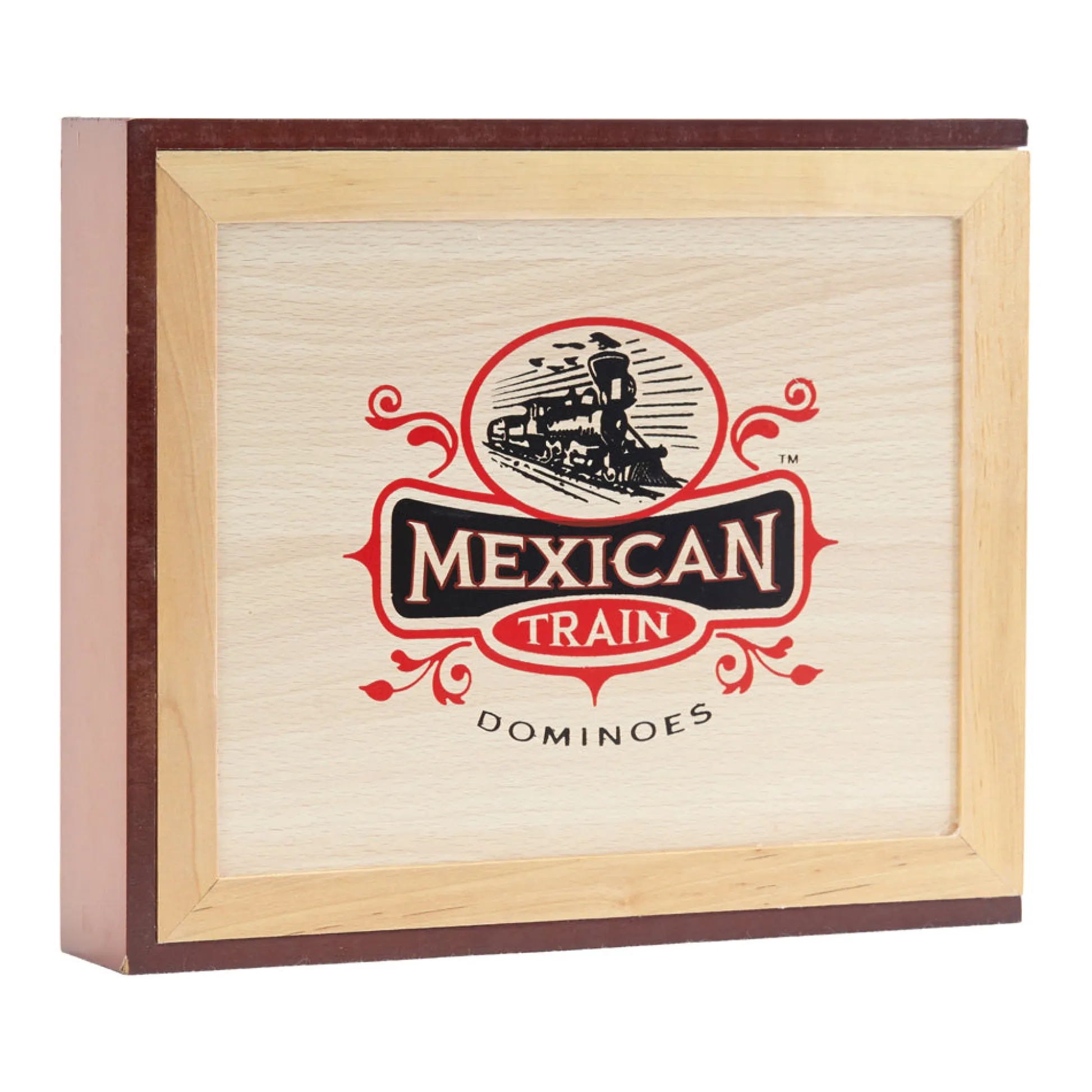 AreYouGame Mexican Train Dominoes Classic Family Game Set* Dominoes & Tiles Games