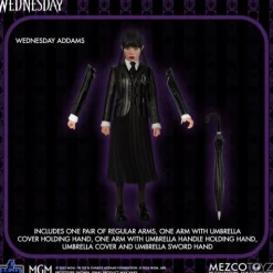 Calendar Holdings, LLC Mezco 5 Points Nevermore Academy Collectible Action Figures - Wednesday and Enid Set* Collectible Figures & Playsets