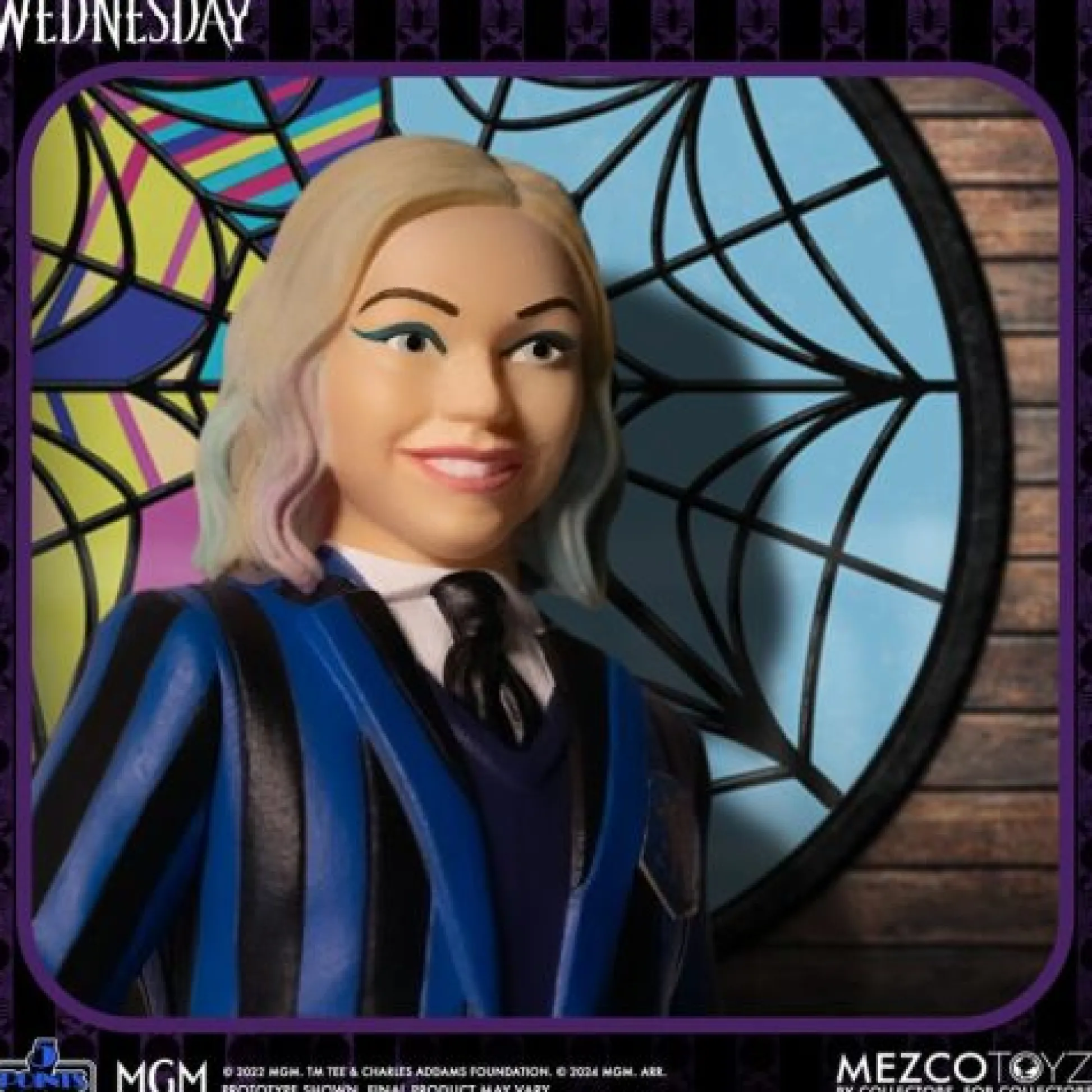 Calendar Holdings, LLC Mezco 5 Points Nevermore Academy Collectible Action Figures - Wednesday and Enid Set* Collectible Figures & Playsets