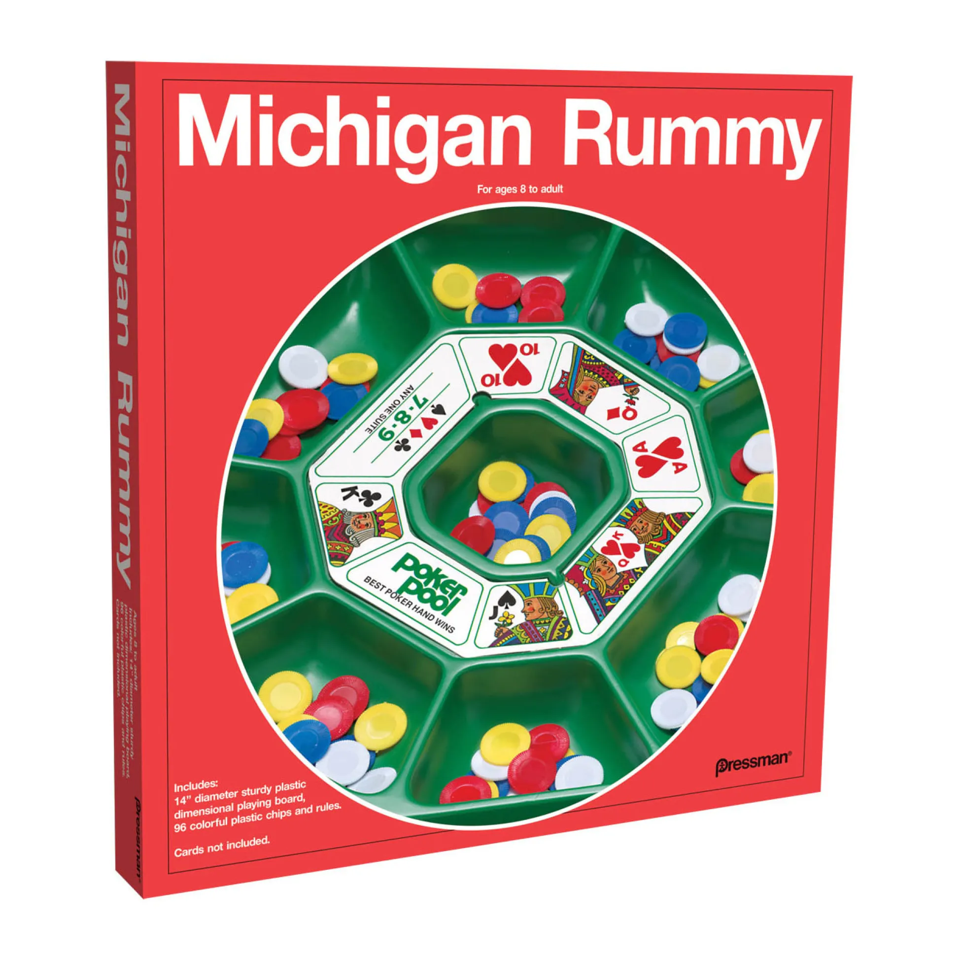 AreYouGame Michigan Rummy Game Classic Blending Poker and Rummy* Role-Playing Games|Board Games