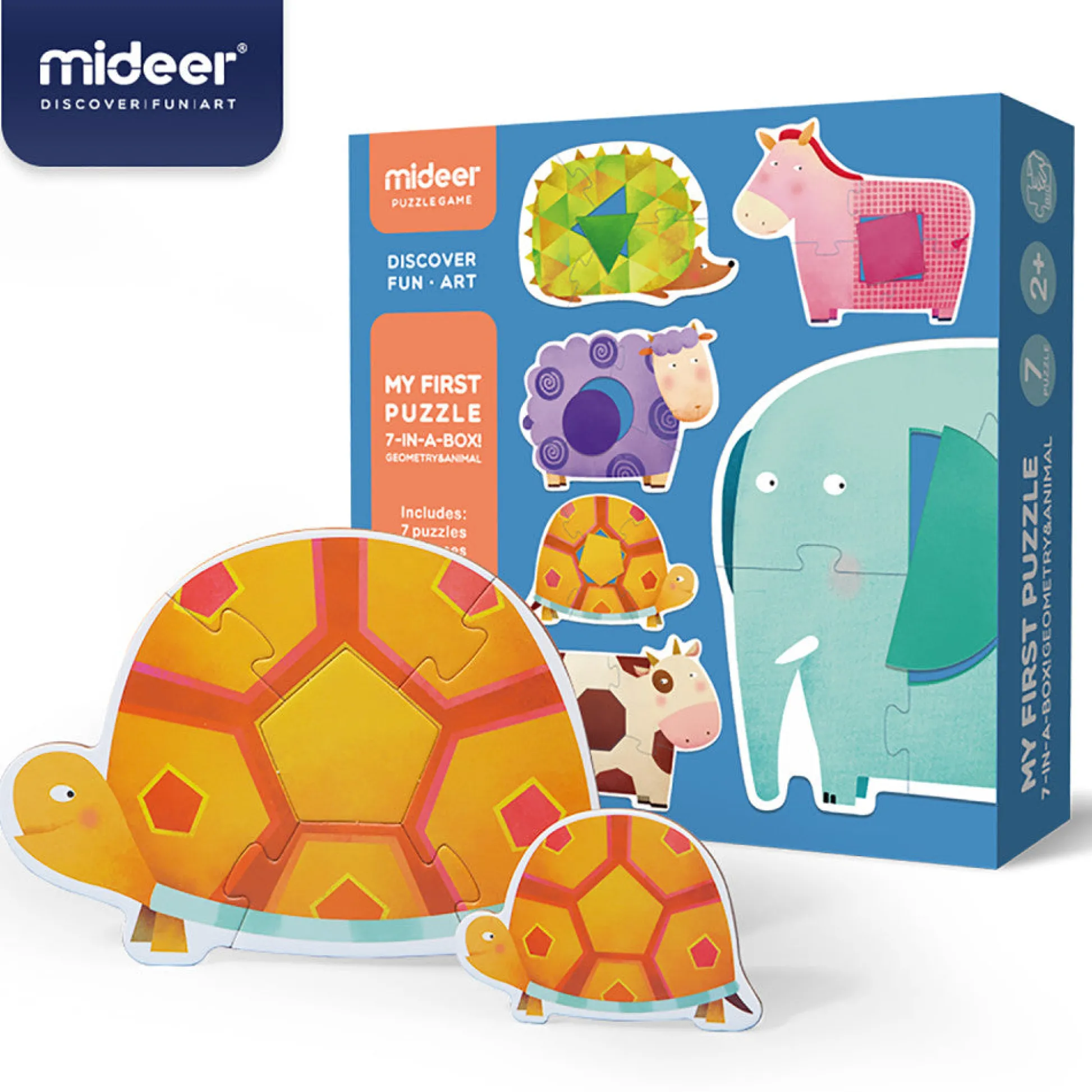 Flat River Group Mideer Animal-Themed 32-Piece Jigsaw Floor Puzzle for Toddlers* Puzzles