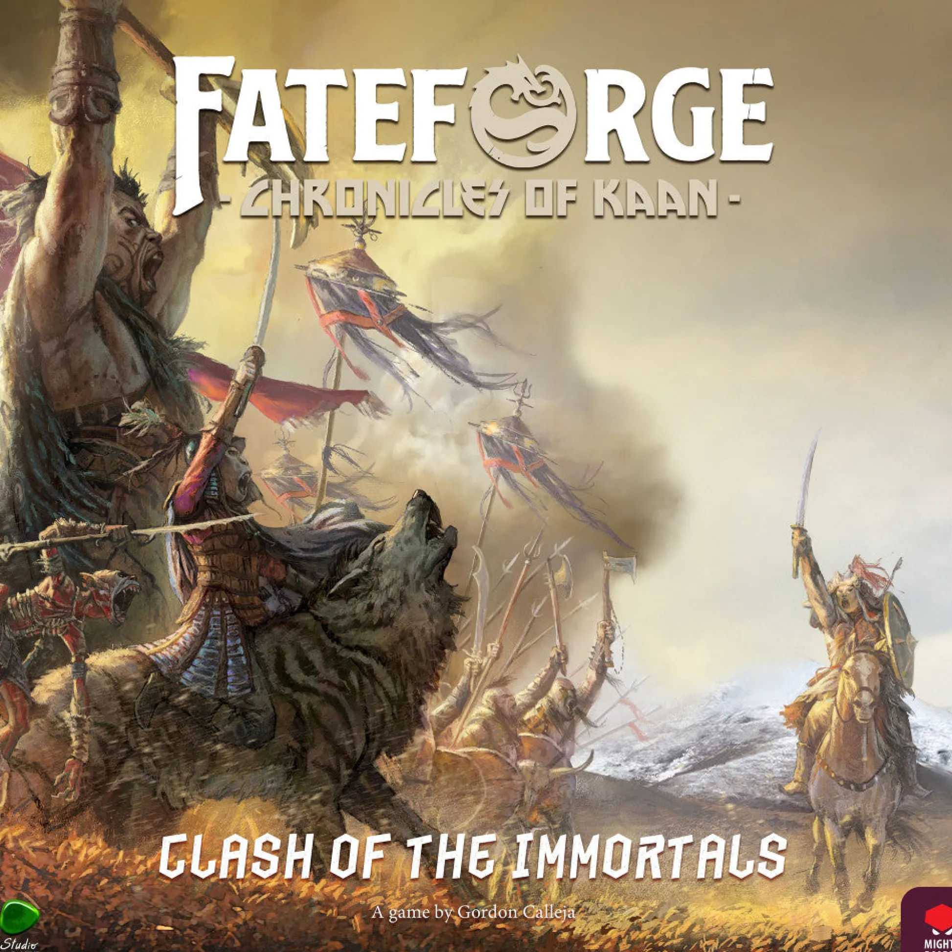 Flat River Group Mighty Boards Fateforge Chronicles of Kaan: Clash of the Immortals - Epic Strategy Board Game* Role-Playing Games|Board Games