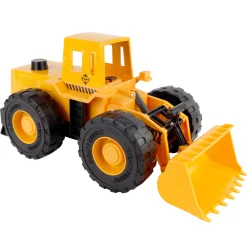 Flat River Group Mighty Wheels 16" Mega Front Loader - Lever Operated, Durable Construction Toy* Farm & Construction Vehicles