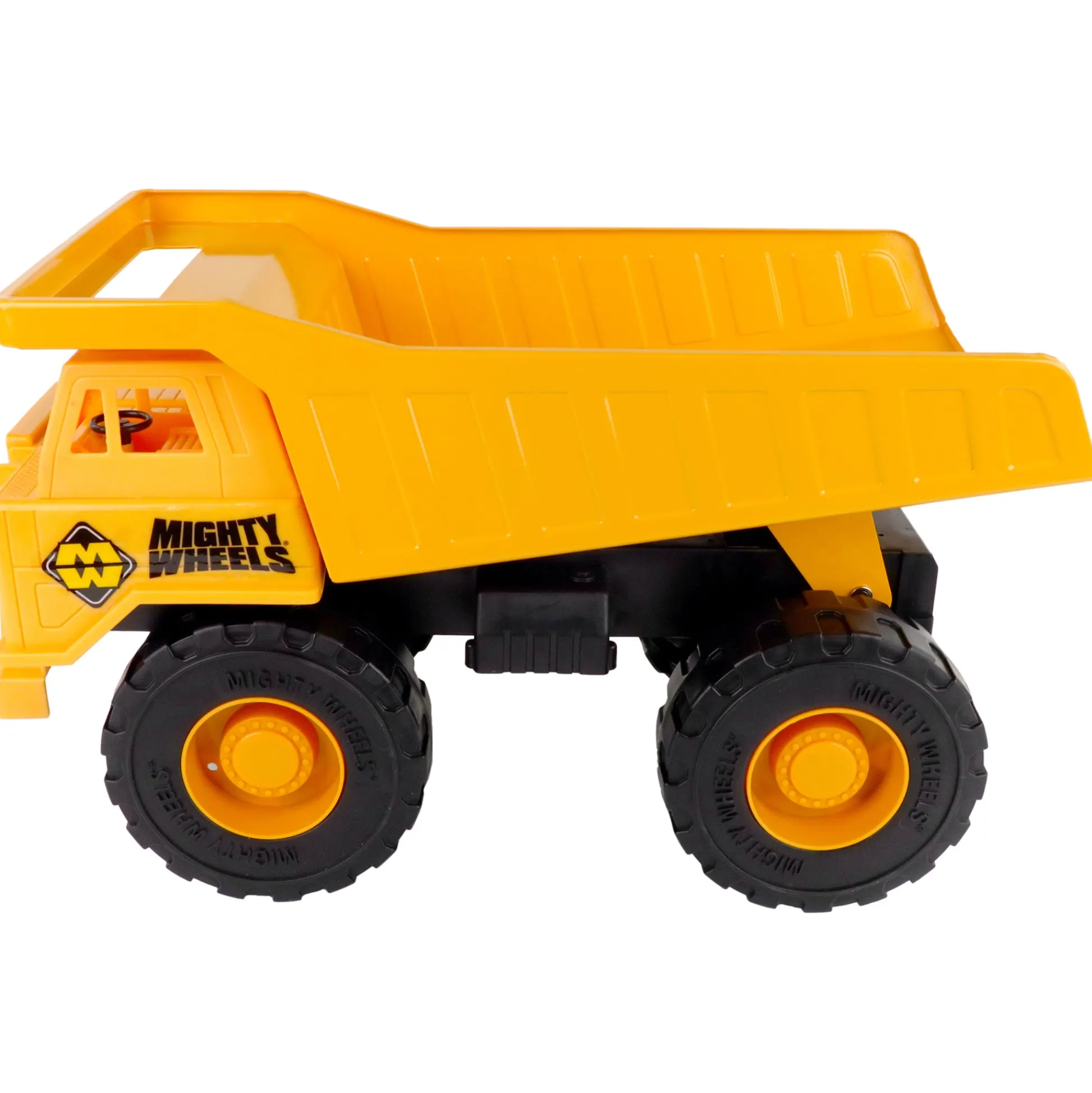 Flat River Group Mighty Wheels 16" Super Dump Truck with Moveable Tipping Bed, Durable Toy for Kids Aged 3+* Farm & Construction Vehicles