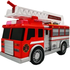 Flat River Group Mighty Wheels Mighty 10" Fire Truck with Sounds, Lights & Water Action* Playsets & Vehicles