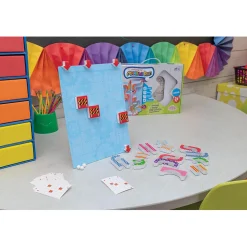 Educators Resource Mind Sparks Magnetic Marble Run, 34-Piece Set with Assorted Colors and Magnetic Board* Magnetic Tiles & Building Sets