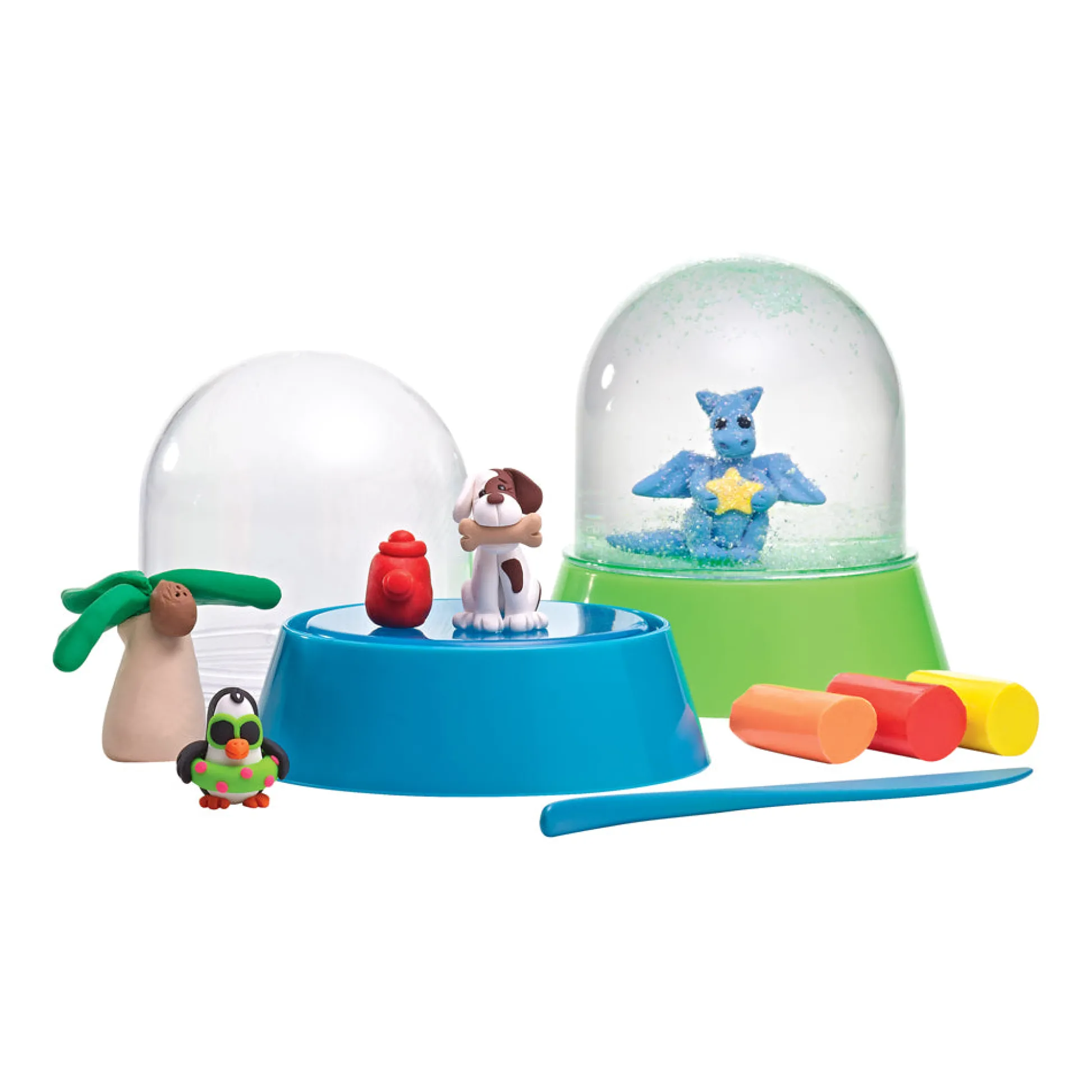 AreYouGame MindWare Creative DIY Glitter Snow Globes Craft Kit* Clay, Dough & Sand Art