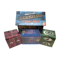 AreYouGame MindWare Dig It Up! - Crack the Crate: Dragon's World Excavation Kit* Board Games|Role-Playing Games