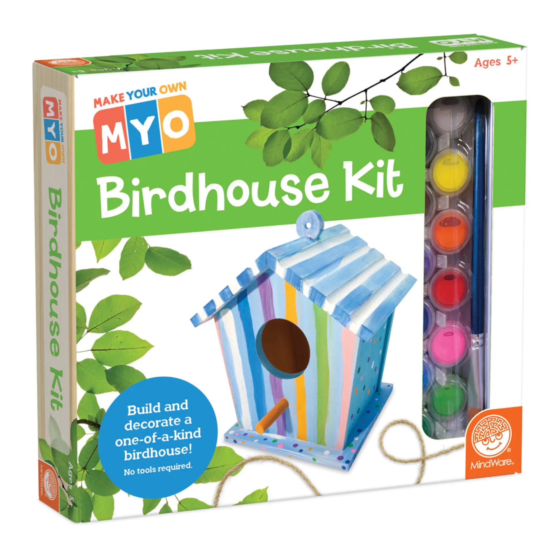 AreYouGame MindWare DIY Birdhouse Creation Kit - Complete Crafting Set* Crafts & Activities