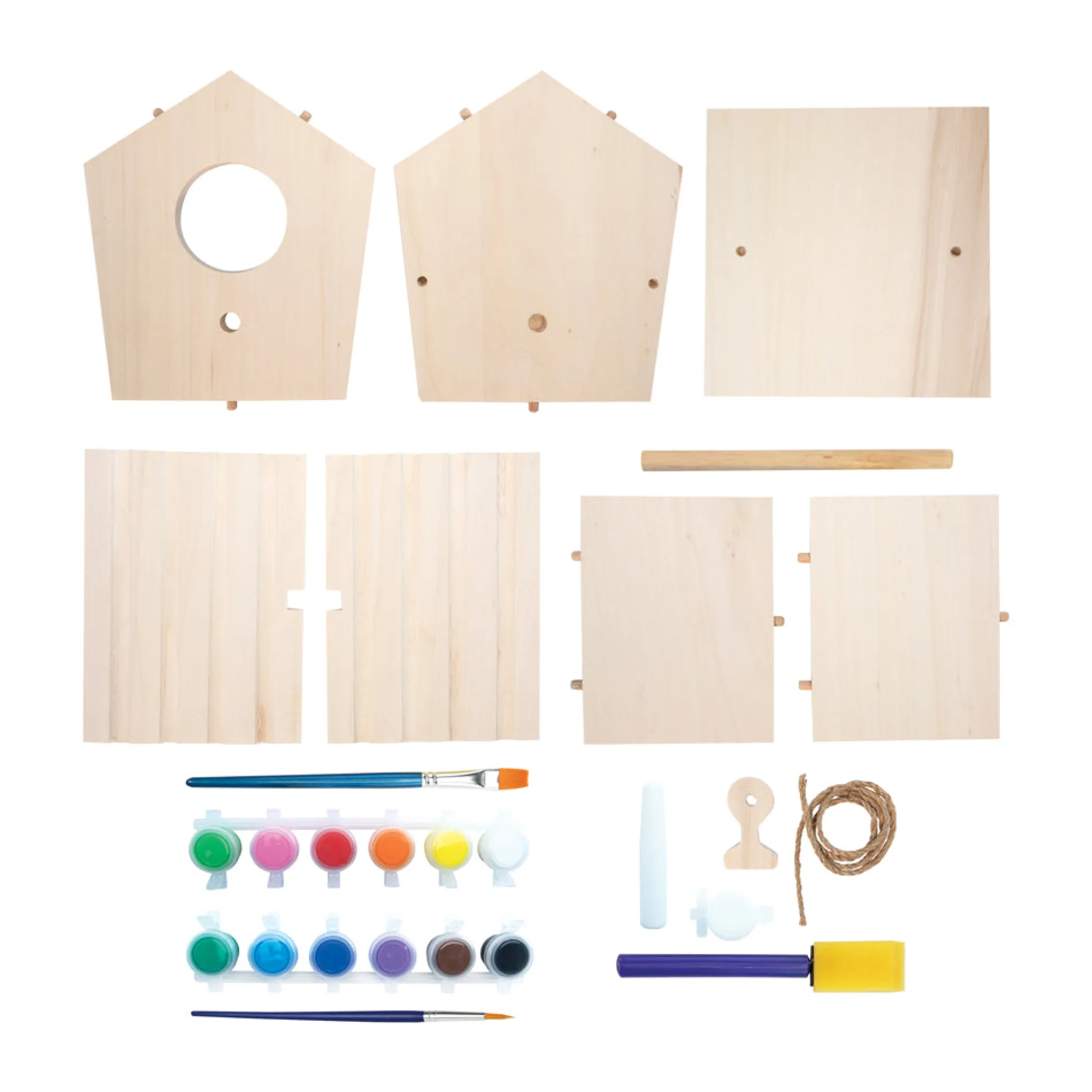 AreYouGame MindWare DIY Birdhouse Creation Kit - Complete Crafting Set* Crafts & Activities
